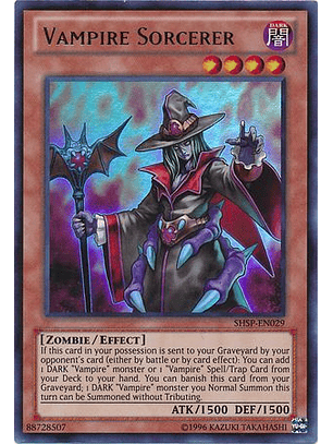 Vampire Sorcerer - SHSP-EN029 - Ultra Rare Unlimited