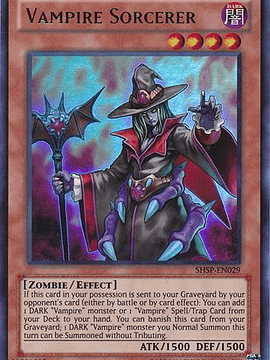 Vampire Sorcerer - SHSP-EN029 - Ultra Rare Unlimited