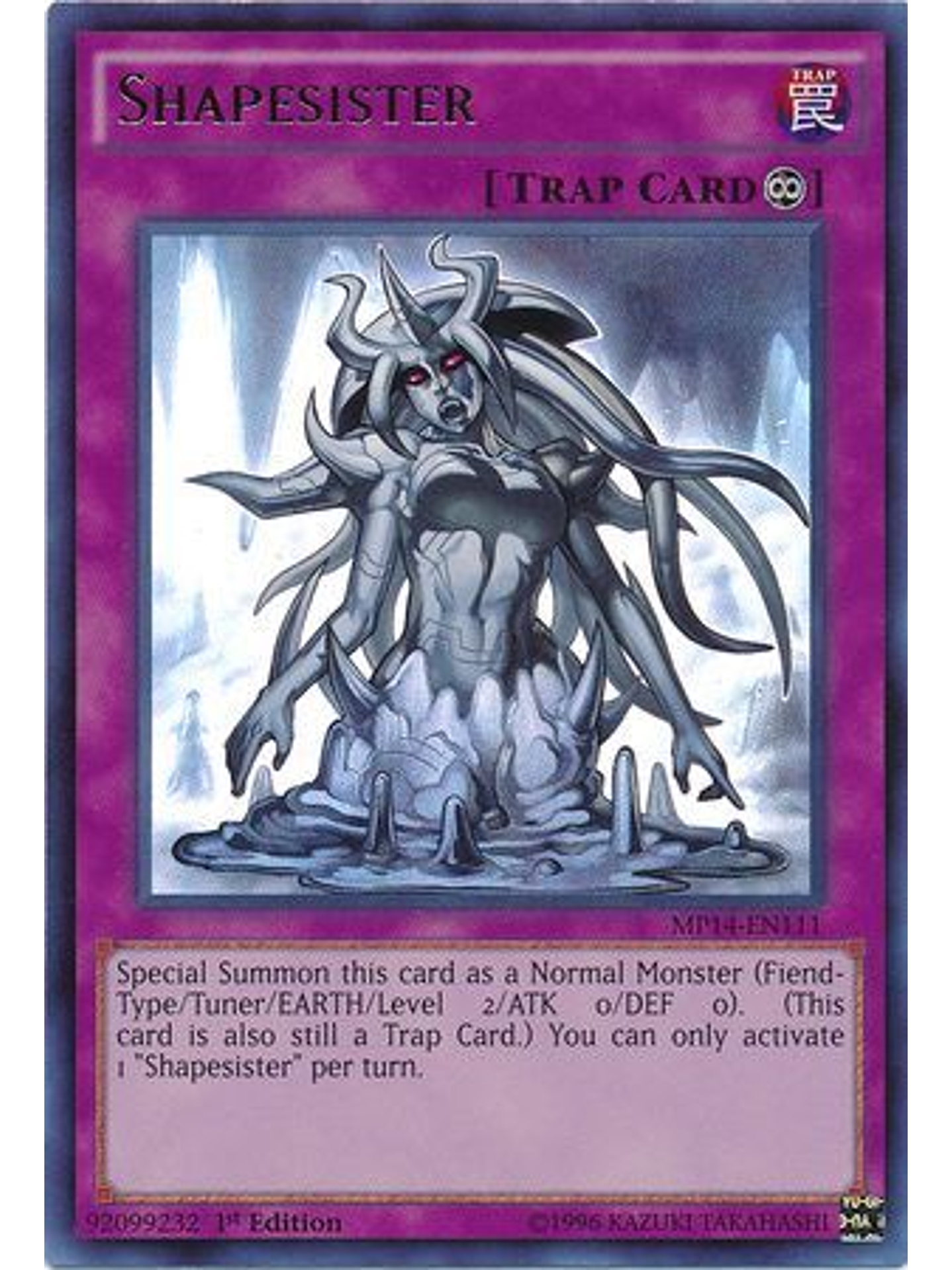 Shapesister - MP14-EN111 - Ultra Rare 1st Edition 1