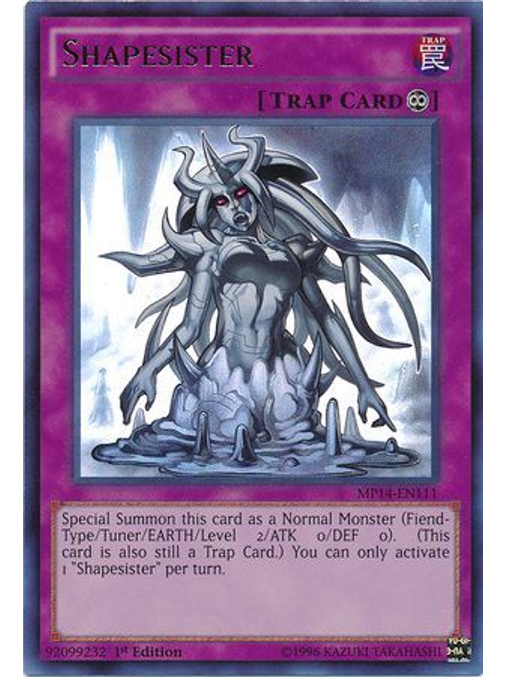 Shapesister - MP14-EN111 - Ultra Rare 1st Edition 1