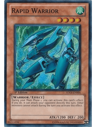 Rapid Warrior - 5DS3-EN004 - Super Rare 1st Edition