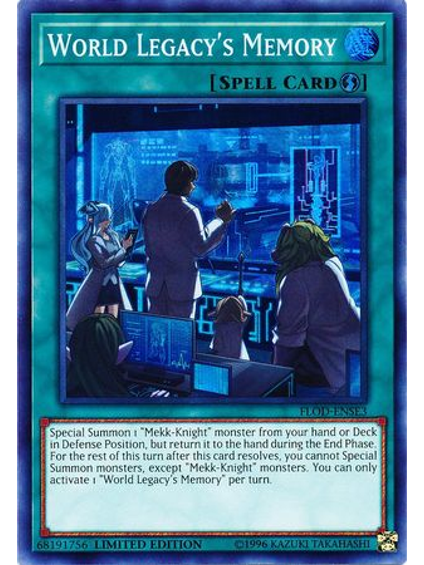 World Legacy's Memory - FLOD-ENSE3 - Super Rare Limited Edition 1