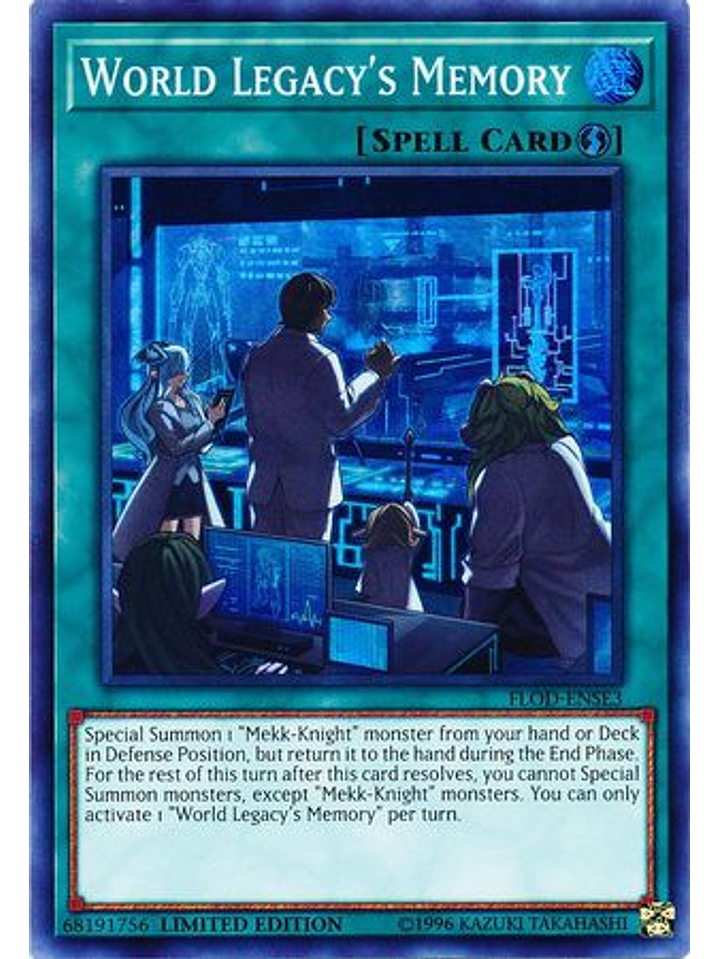 World Legacy's Memory - FLOD-ENSE3 - Super Rare Limited Edition 1