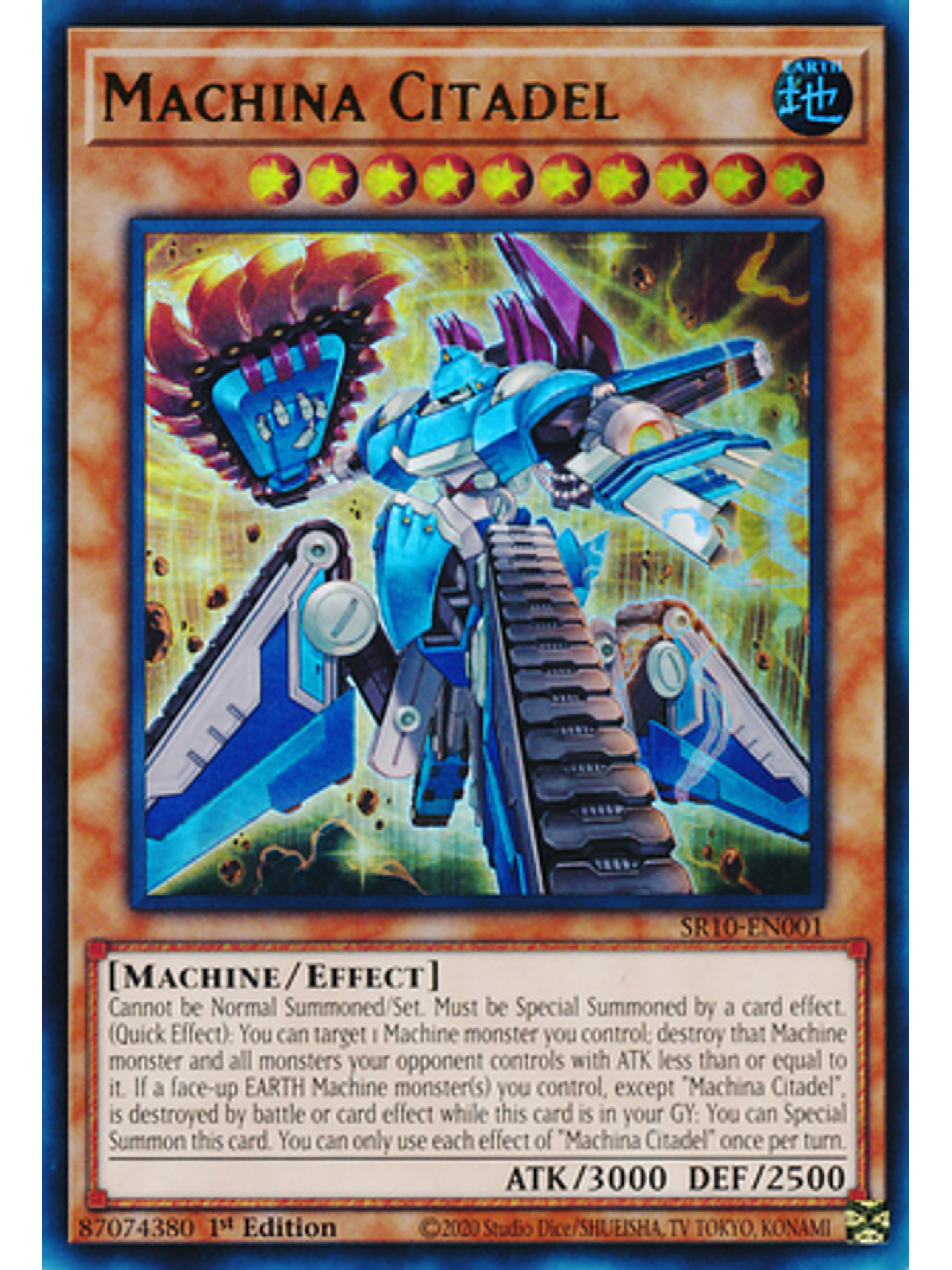 Machina Citadel - SR10-EN001 - Ultra Rare 1st Edition 1