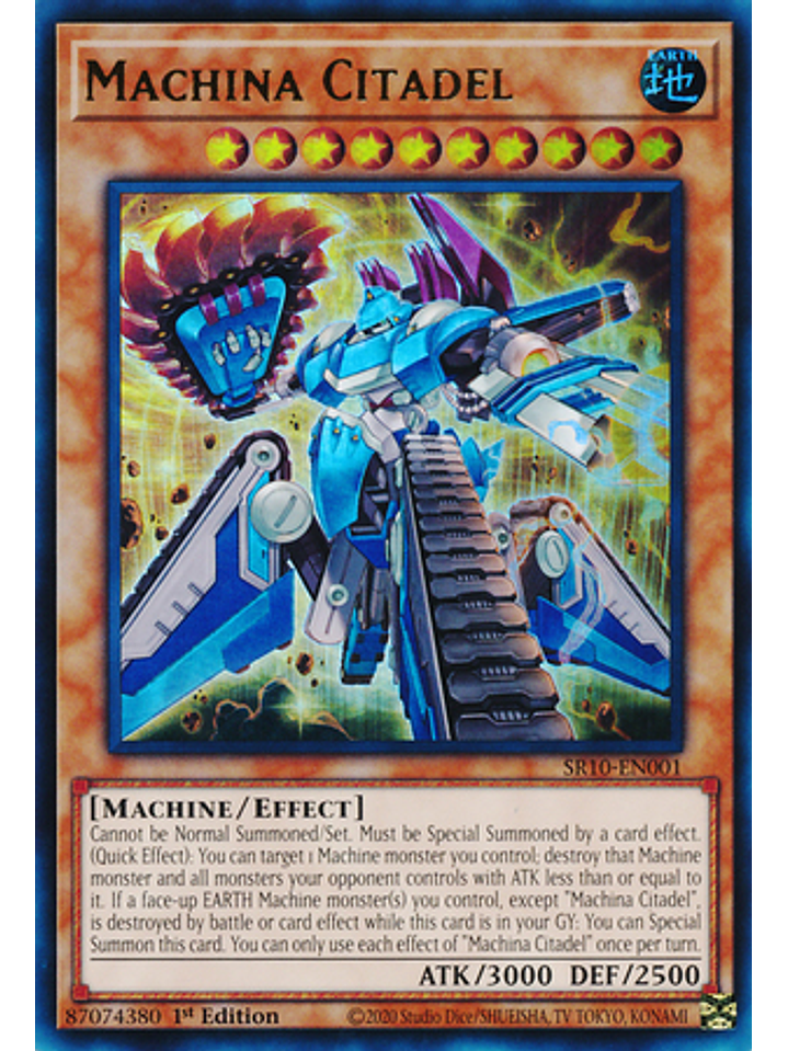 Machina Citadel - SR10-EN001 - Ultra Rare 1st Edition 1