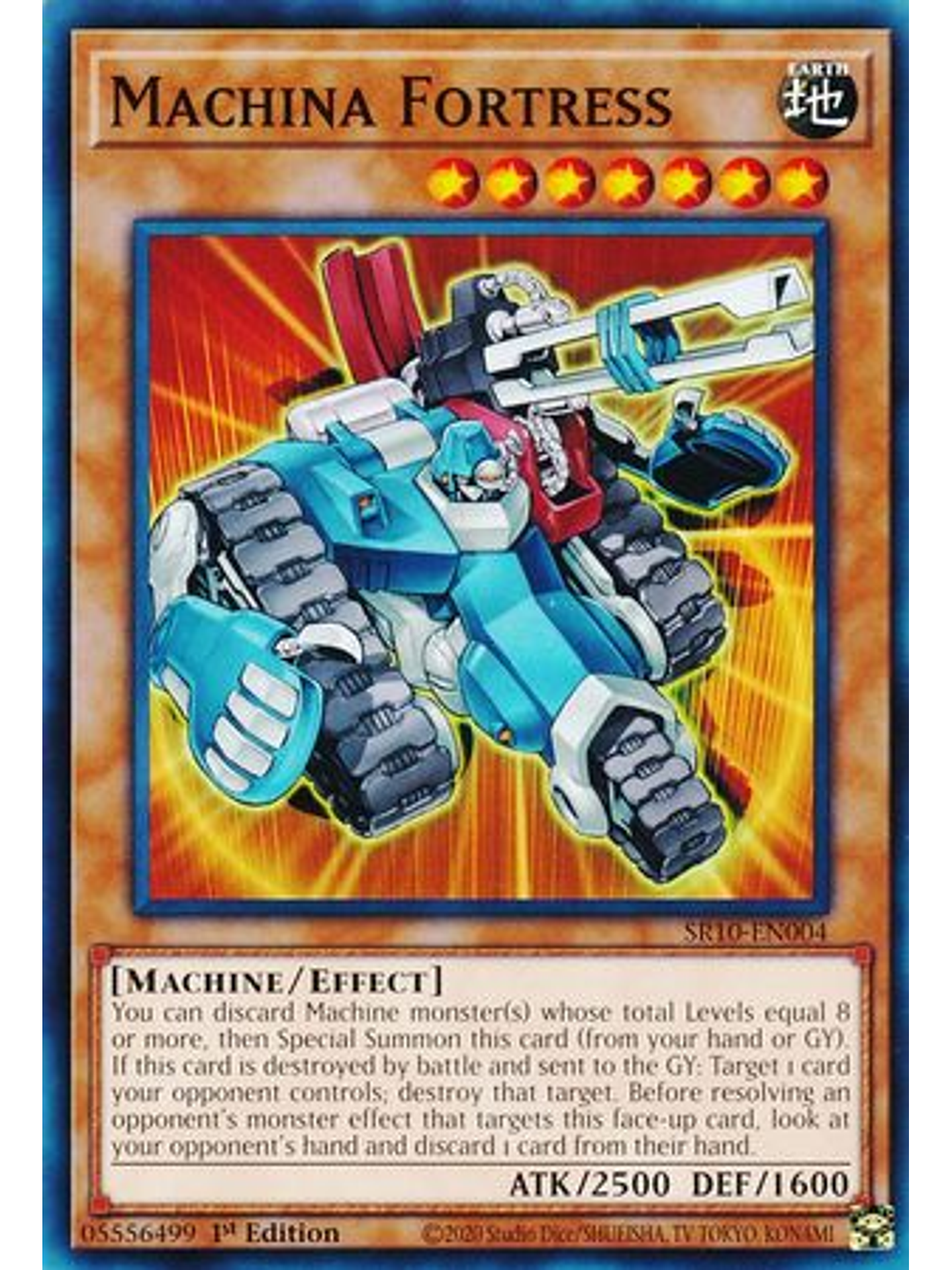 Machina Fortress - SR10-EN004 - Common 1st Edition 1