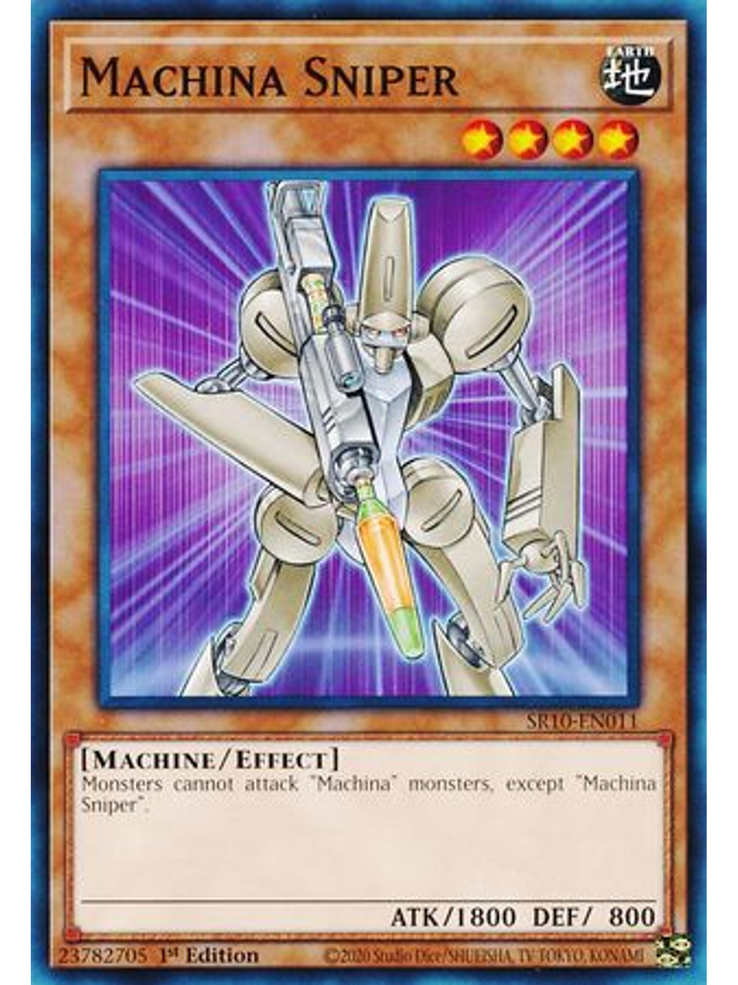 Machina Sniper - SR10-EN011 - Common 1st Edition 1