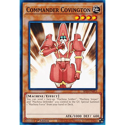 Commander Covington - SR10-EN013 - Common 1st Edition