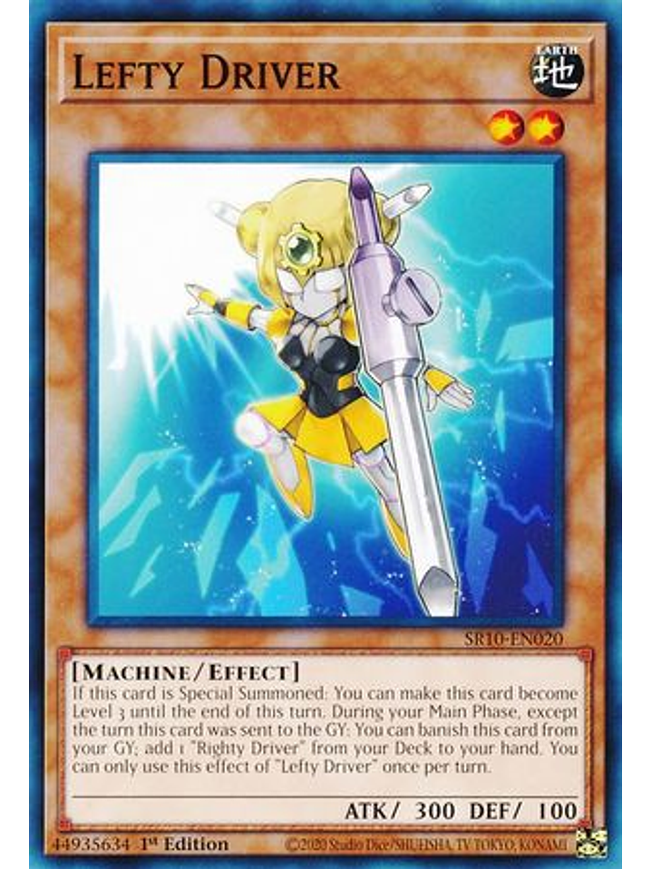 Lefty Driver - SR10-EN020 - Common 1st Edition 1