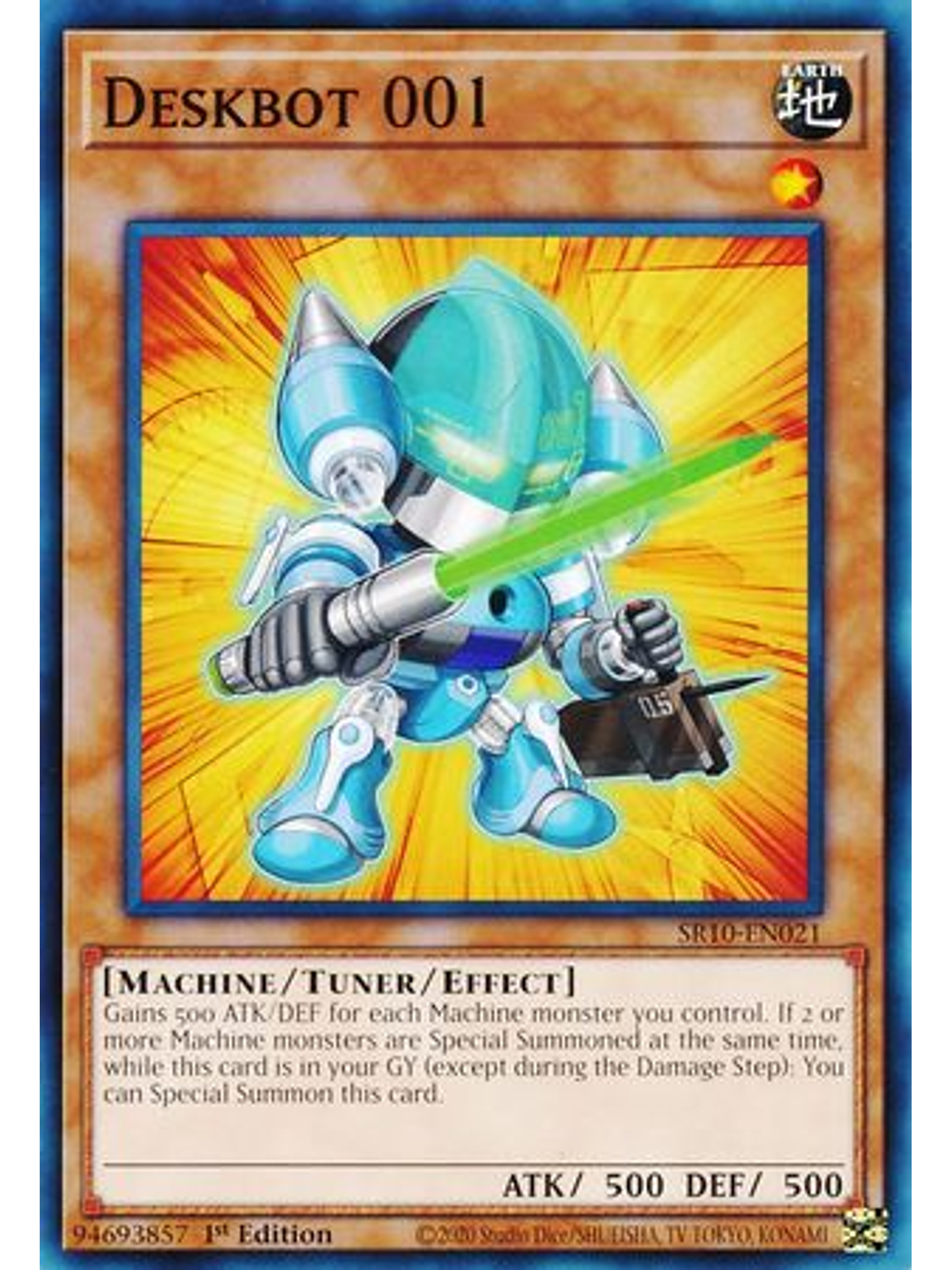 Deskbot 001 - SR10-EN021 - Common 1st Edition 1