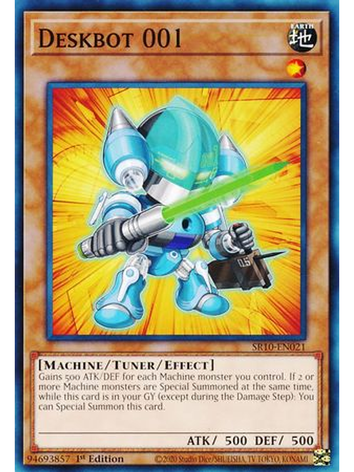 Deskbot 001 - SR10-EN021 - Common 1st Edition 1
