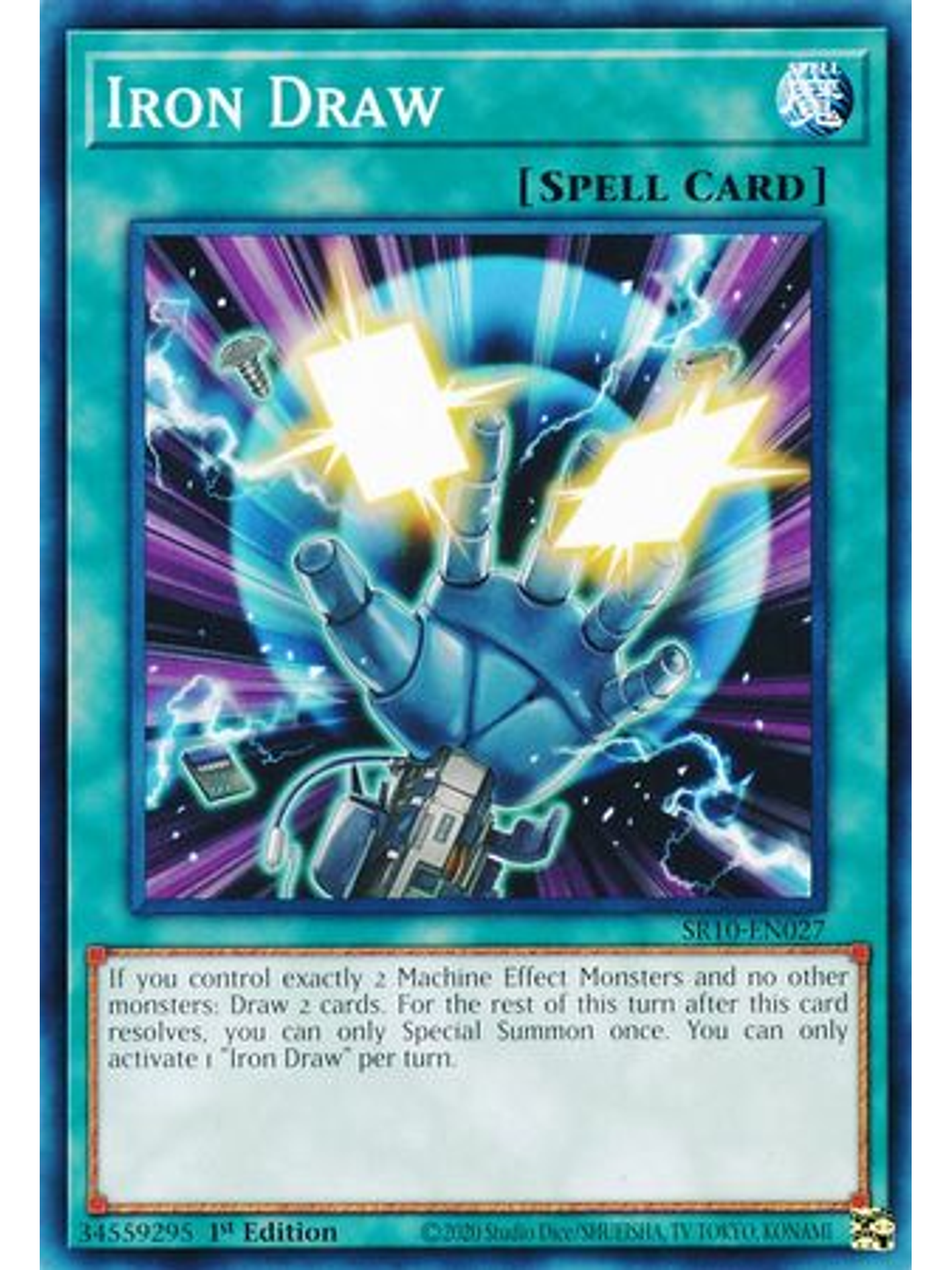 Iron Draw - SR10-EN027 - Common 1st Edition 1