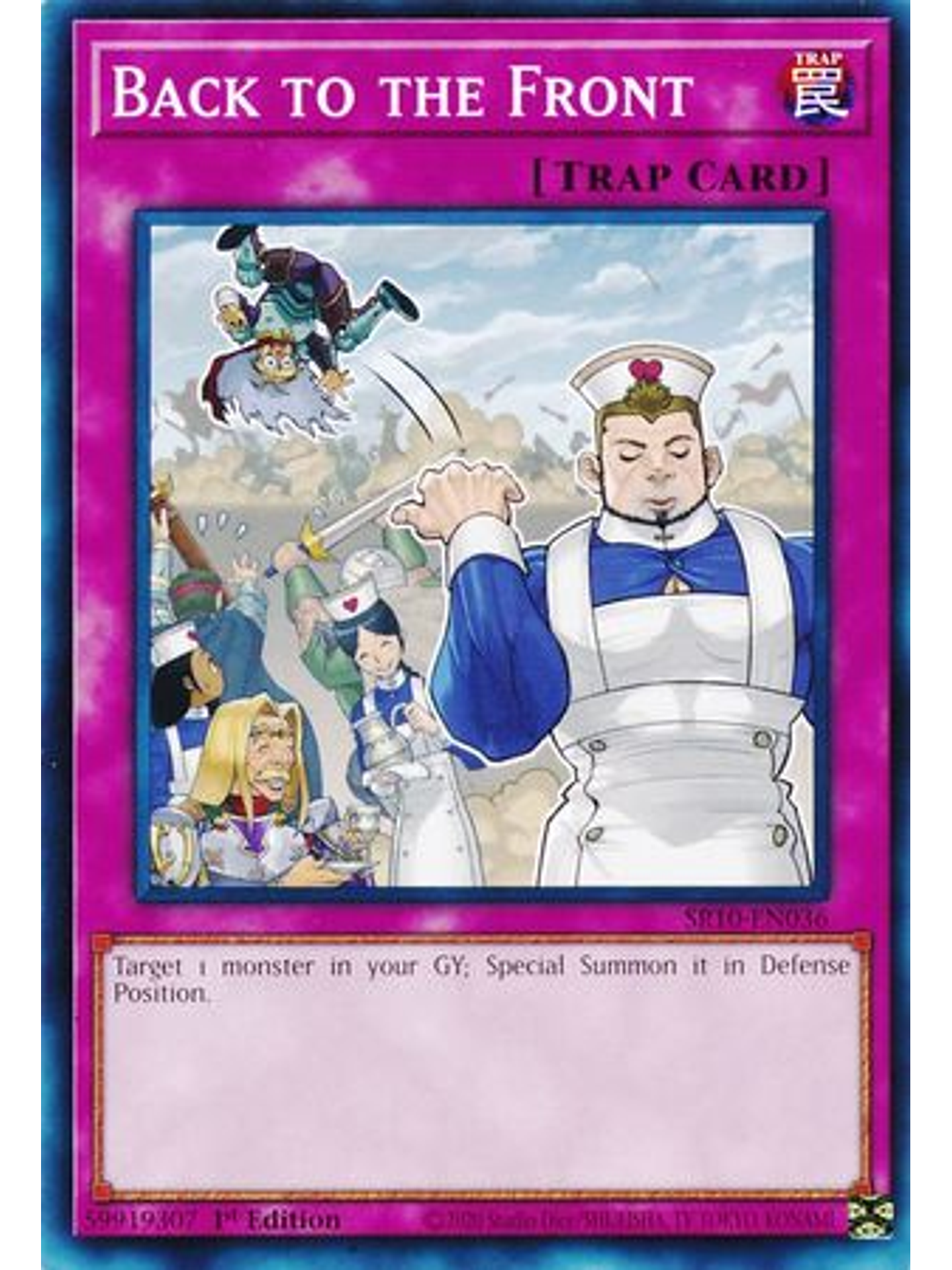 Back to the Front - SR10-EN036 - Common 1st Edition 1