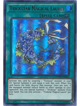 Trickstar Magical Laurel - DUPO-EN022 - Ultra Rare Unlimited