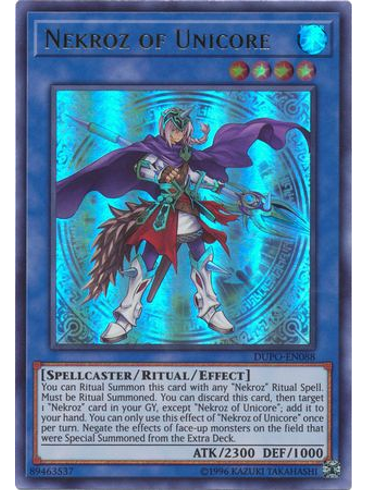 Nekroz of Unicore - DUPO-EN088 - Ultra Rare Unlimited 1