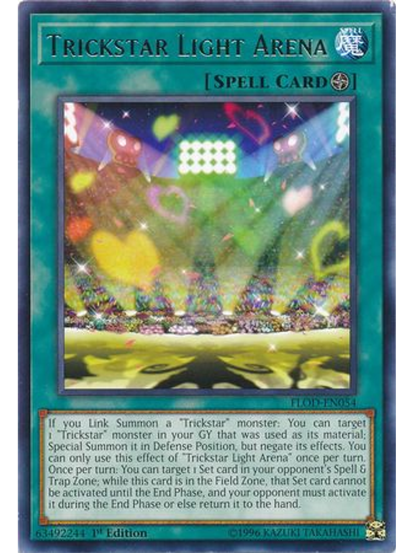 Trickstar Light Arena - FLOD-EN054 - Rare 1st Edition 1