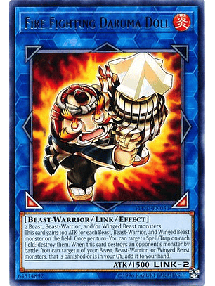 Fire Fighting Daruma Doll - FLOD-EN051 - Rare Unlimited