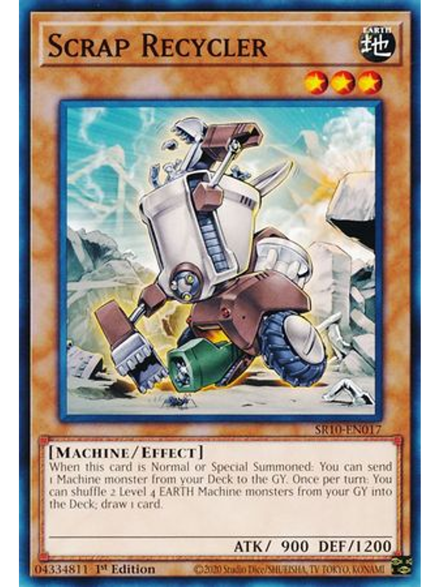 Scrap Recycler - SR10-EN017 - Common 1st Edition 1