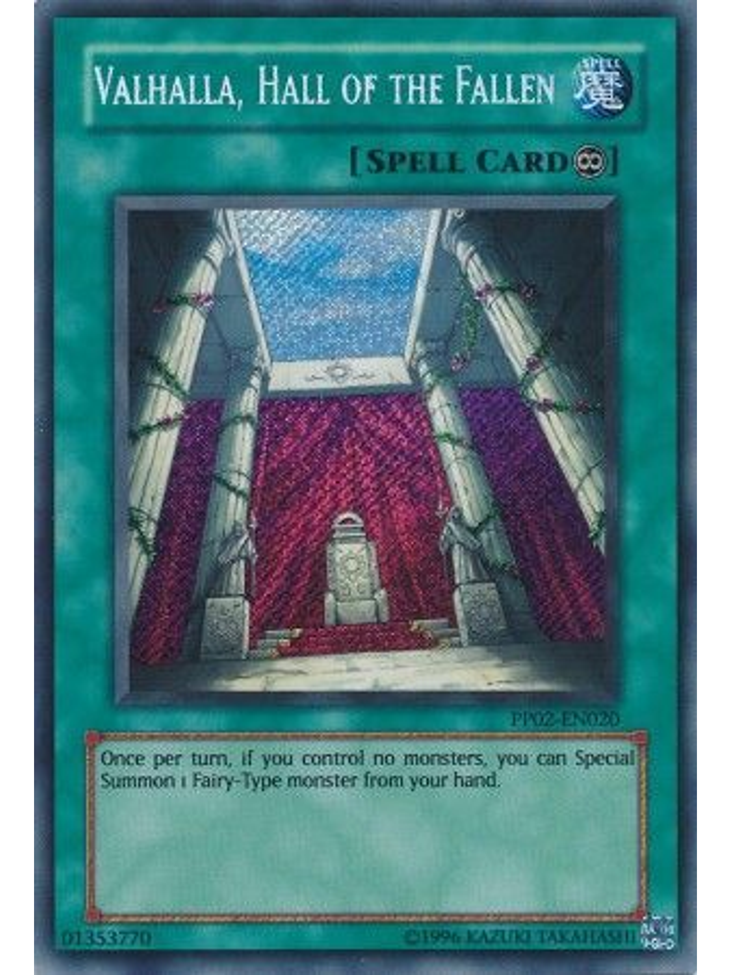 Valhalla, Hall of the Fallen - PP02-EN020 - Secret Rare 1