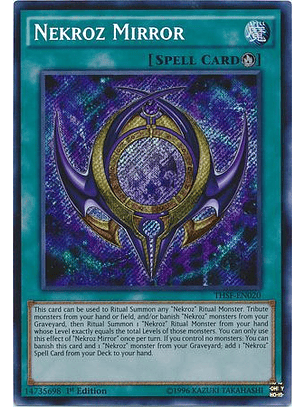 Nekroz Mirror - THSF-EN020 - Secret Rare 1st Edition