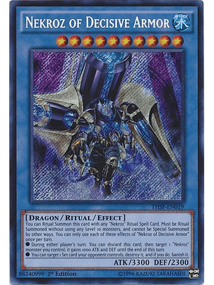 Nekroz of Decisive Armor - THSF-EN019 - Secret Rare 1st Edition