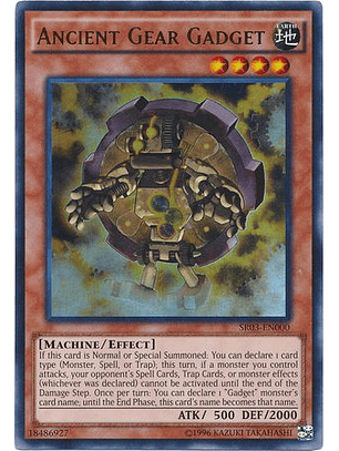 Ancient Gear Gadget - SR03-EN000 - Ultra Rare Unlimited