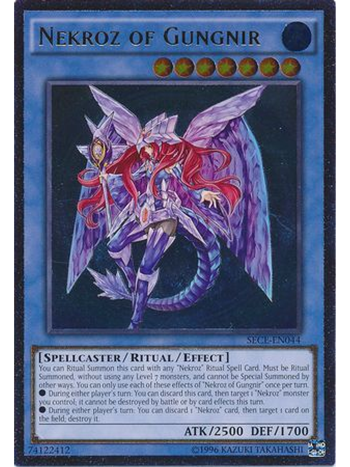 Nekroz of Gungnir - SECE-EN044 - Unlimited - Ultimate Rare 1