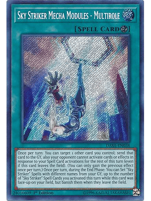 Sky Striker Mecha Modules - Multirole - DASA-EN038 - Secret Rare 1st Edition
