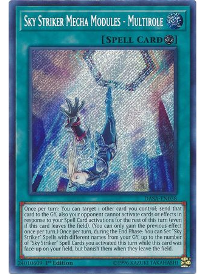 Sky Striker Mecha Modules - Multirole - DASA-EN038 - Secret Rare 1st Edition 1