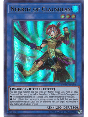 Nekroz of Clausolas - DUPO-EN085 - Ultra Rare Unlimited