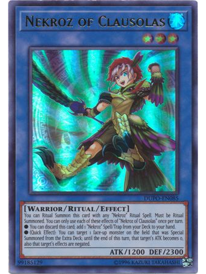 Nekroz of Clausolas - DUPO-EN085 - Ultra Rare Unlimited 1