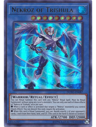 Nekroz of Trishula - DUPO-EN087 - Ultra Rare Unlimited