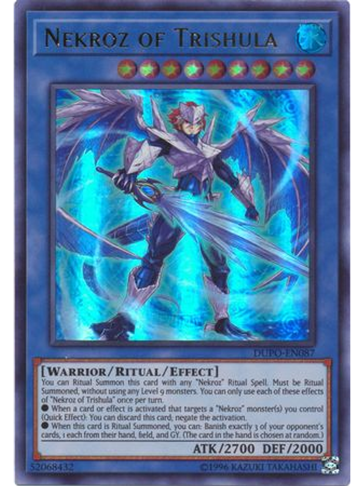 Nekroz of Trishula - DUPO-EN087 - Ultra Rare Unlimited 1