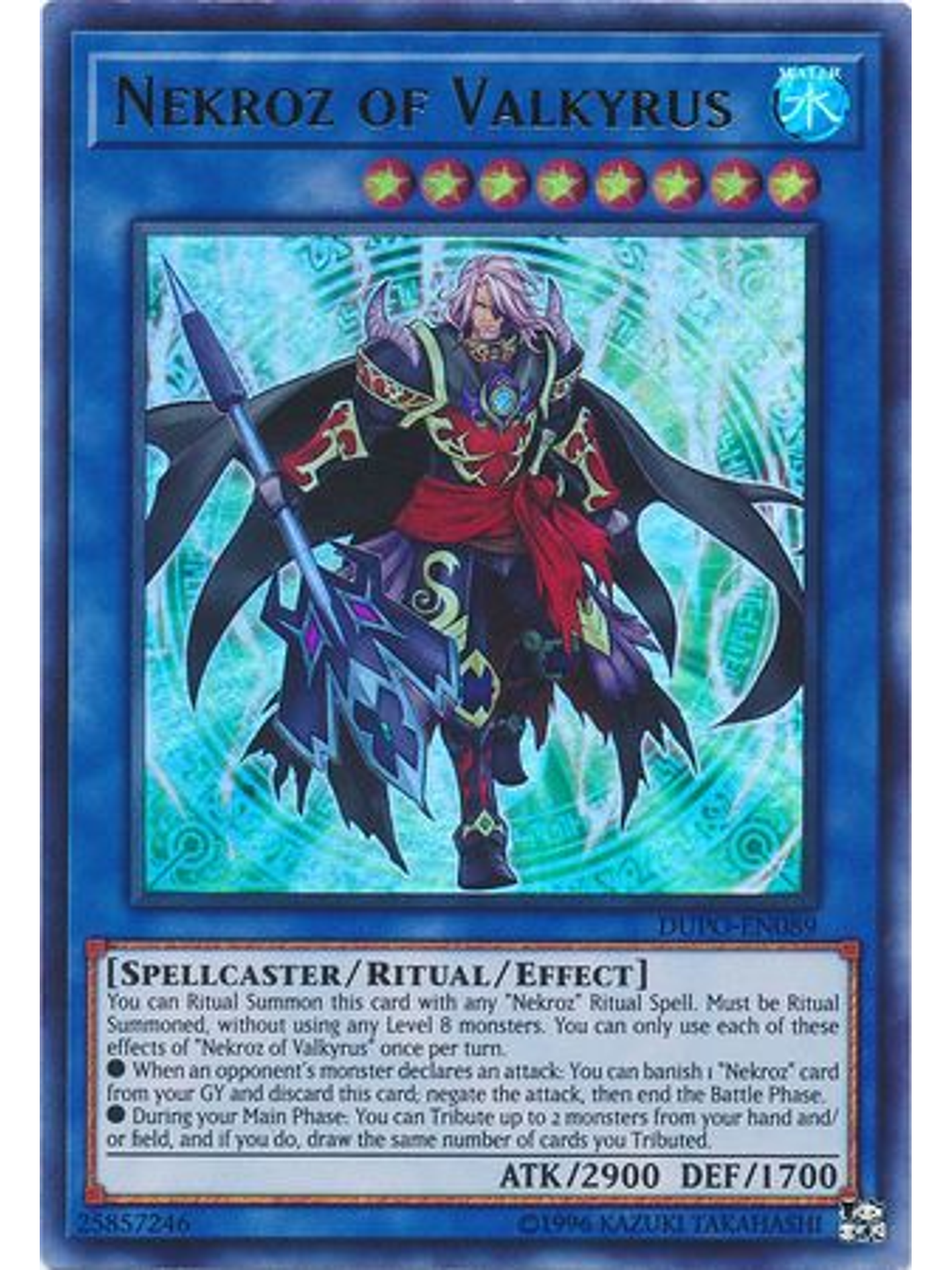 Nekroz of Valkyrus - DUPO-EN089 - Ultra Rare Unlimited 1