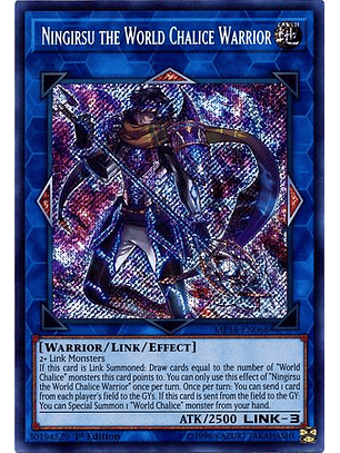 Ningirsu the World Chalice Warrior - MP18-EN068 - Secret Rare 1st Edition