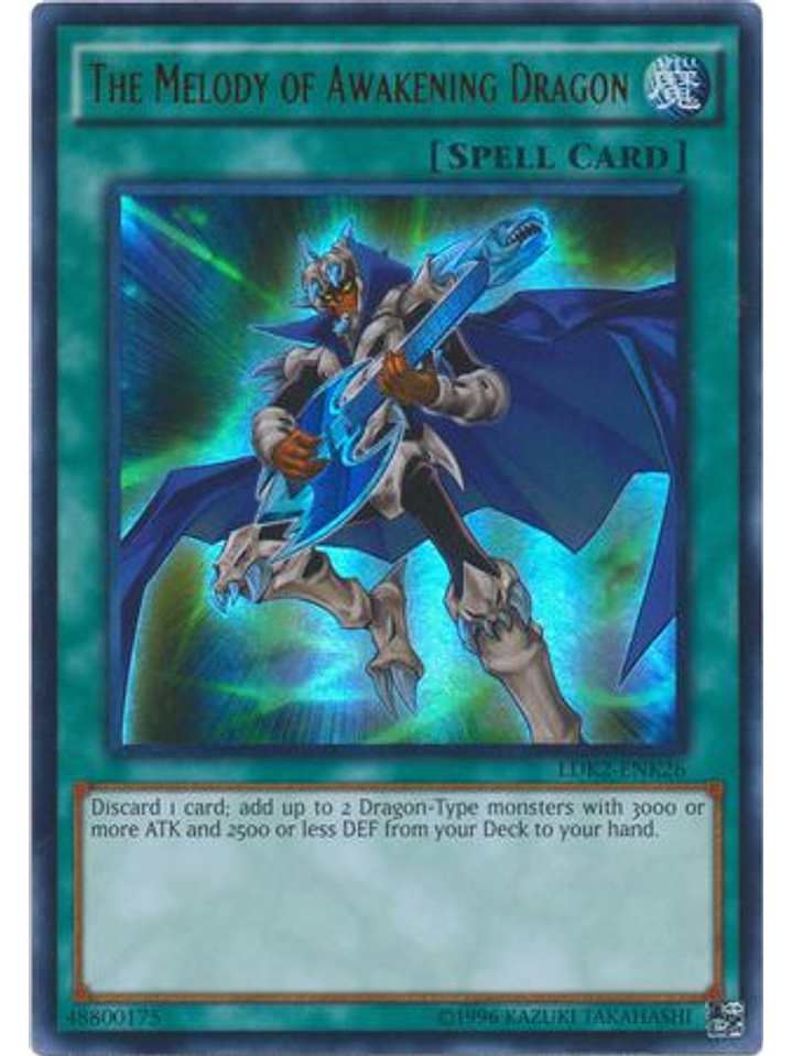 The Melody of Awakening Dragon - LDK2-ENK26 - Ultra Rare Unlimited 1