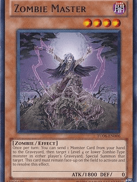 Zombie Master - TU06-EN006 - Rare