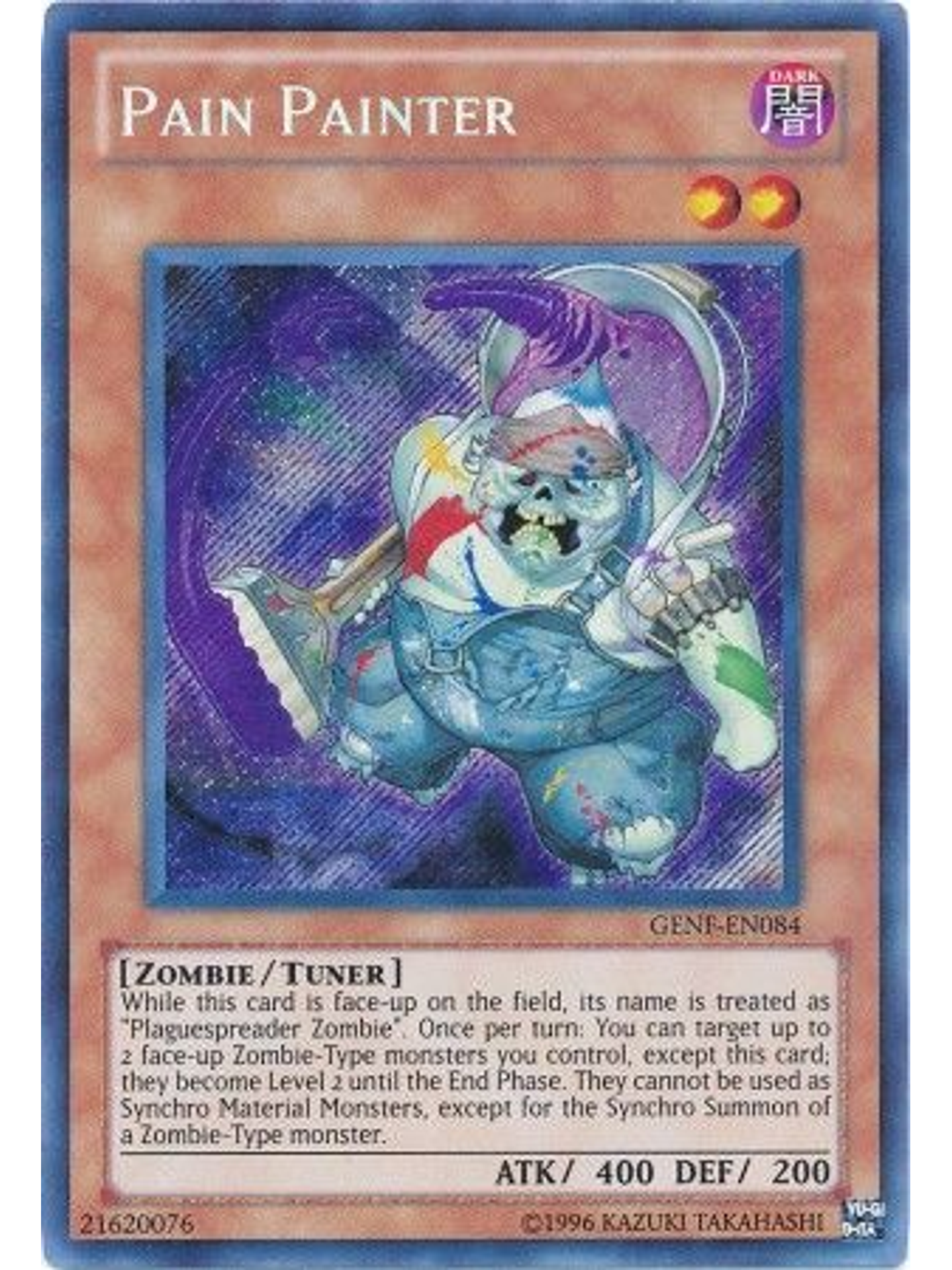 Pain Painter - GENF-EN084 - Secret Rare Unlimited 1