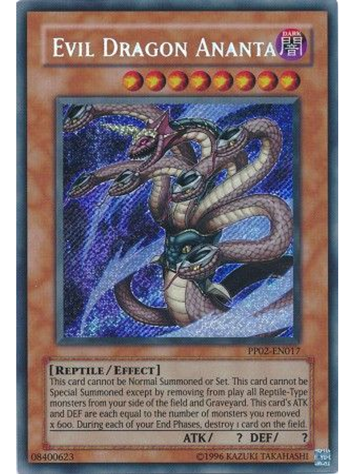 Evil Dragon Ananta - PP02-EN017 - Secret Rare 1