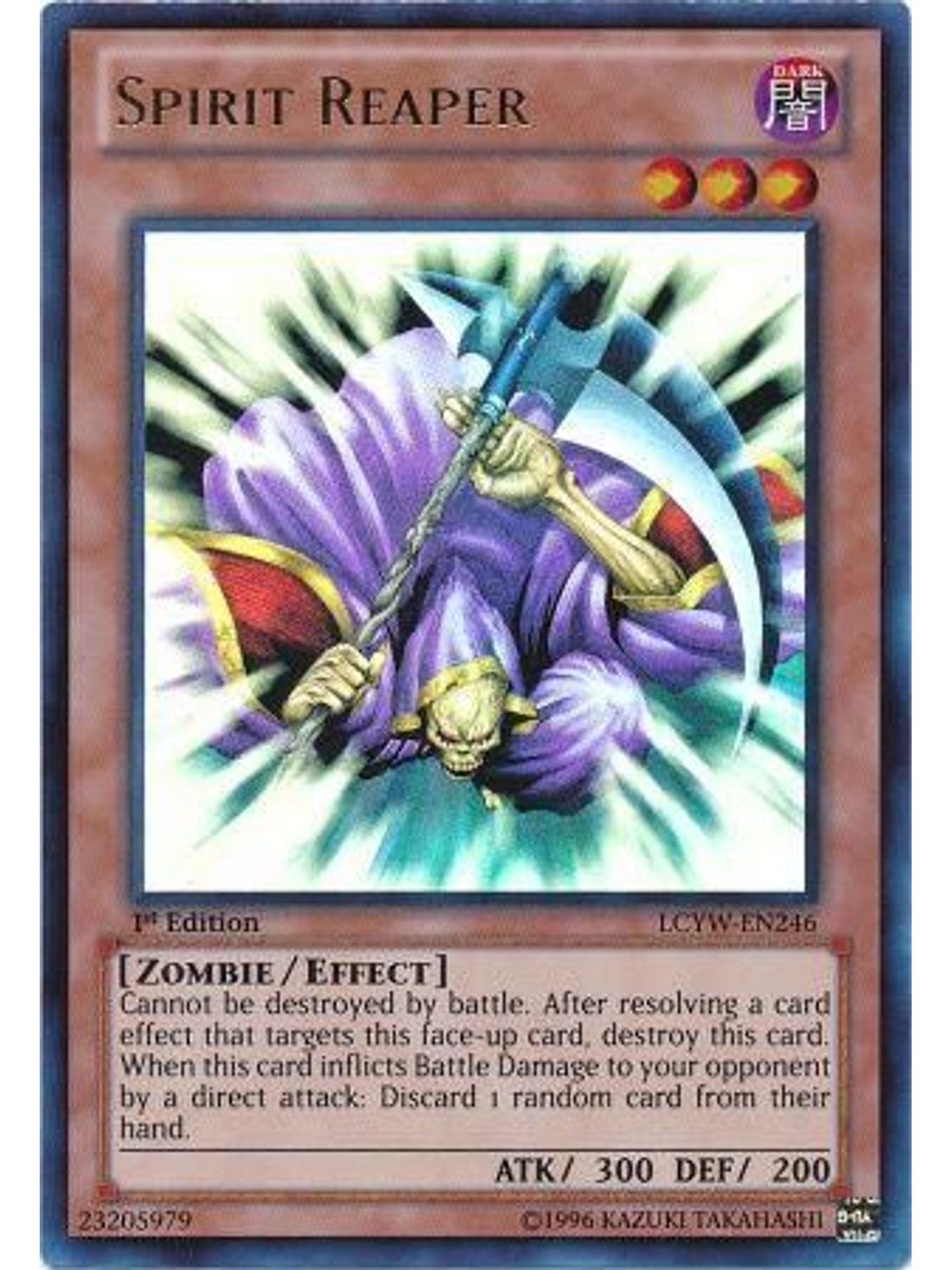 Spirit Reaper - LCYW-EN246 - Ultra Rare 1st Edition 1