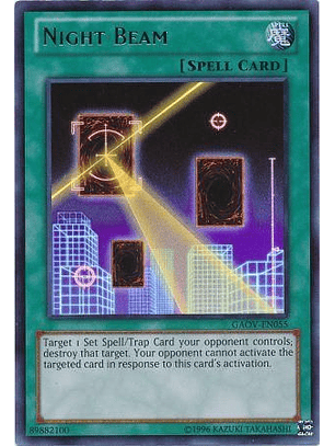 Night Beam - GAOV-EN055 - Ultra Rare Unlimited
