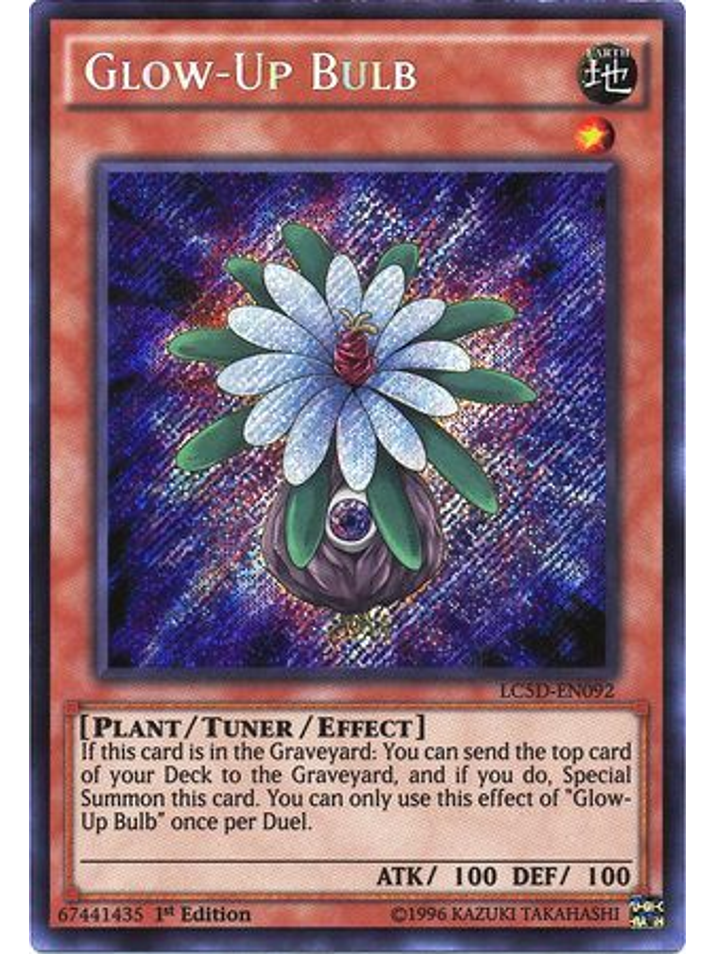 Glow-Up Bulb - LC5D-EN092 - Secret Rare 1st Edition 1