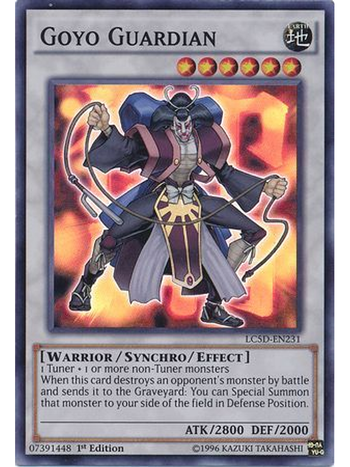 Goyo Guardian - LC5D-EN231 - Super Rare 1st Edition 1
