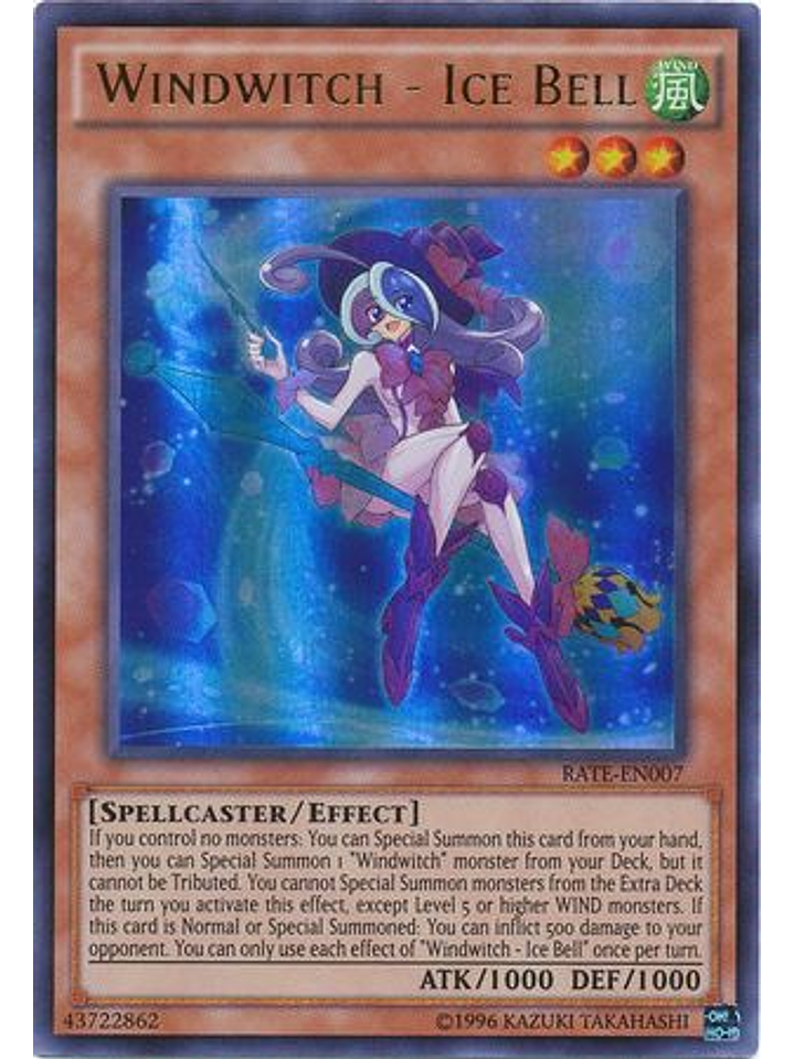 Windwitch - Ice Bell - RATE-EN007 - Ultra Rare Unlimited 1