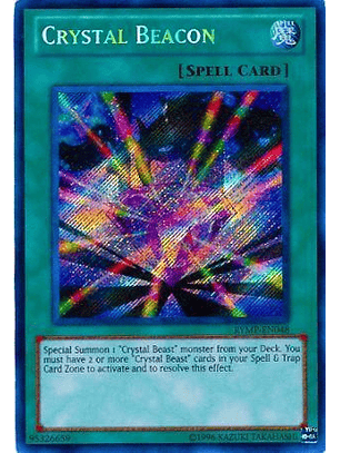 Crystal Beacon - RYMP-EN048 - Secret Rare Unlimited