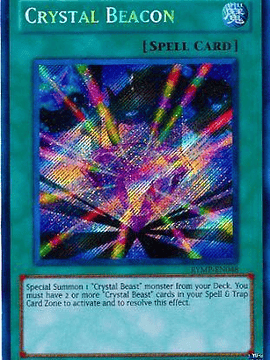 Crystal Beacon - RYMP-EN048 - Secret Rare Unlimited