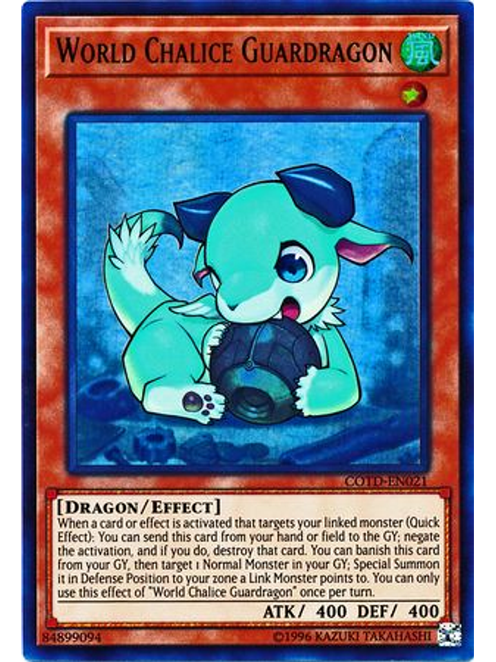 World Chalice Guardragon - COTD-EN021 - Ultra Rare Unlimited 1