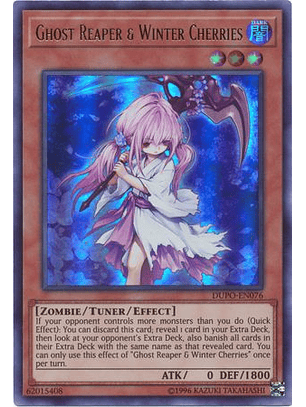 Ghost Reaper & Winter Cherries - DUPO-EN076 - Ultra Rare Unlimited