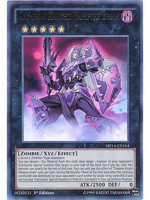 Crimson Knight Vampire Bram - MP14-EN164 - Ultra Rare 1st Edition