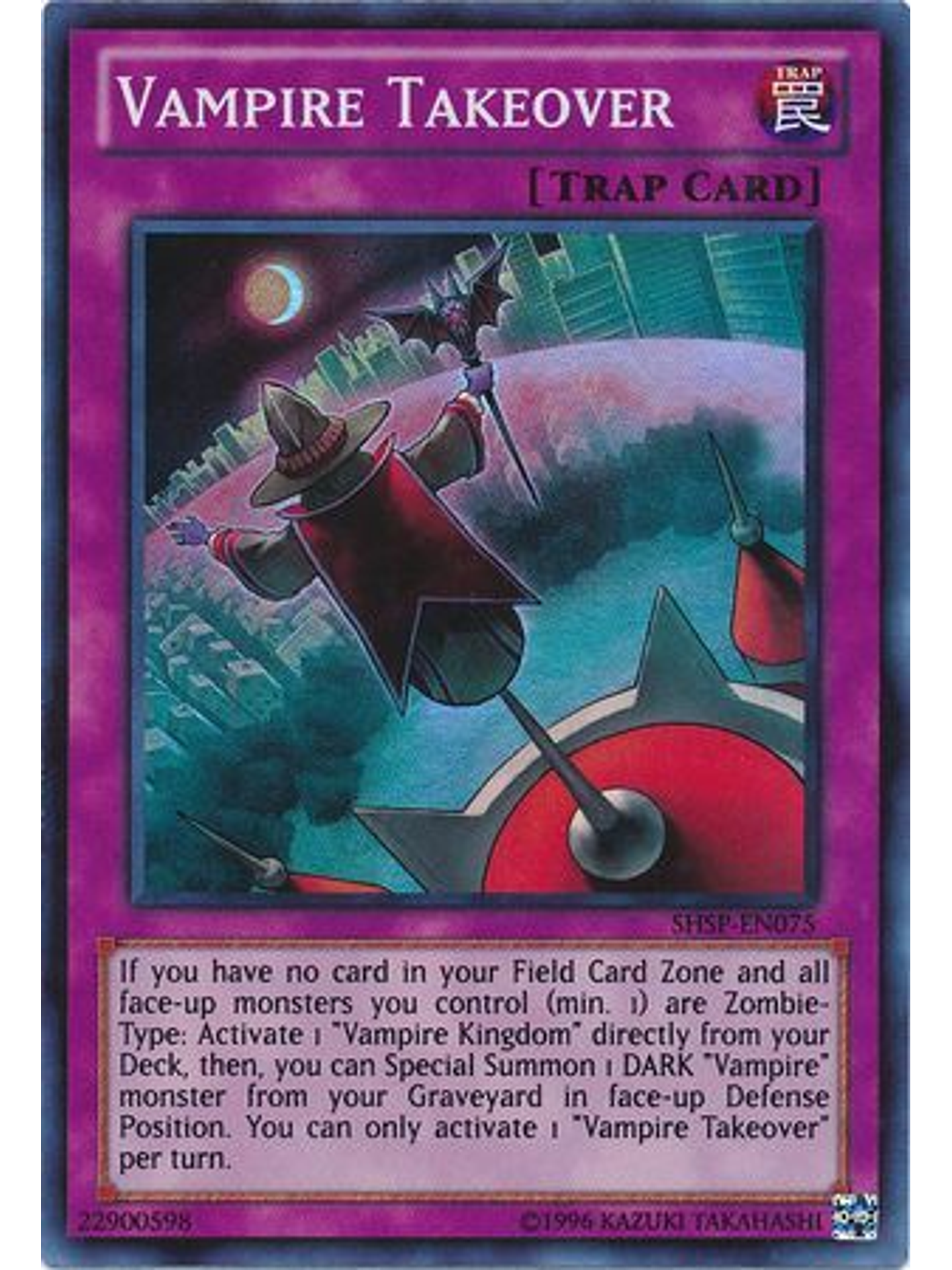 Vampire Takeover - SHSP-EN075 - Super Rare Unlimited 1